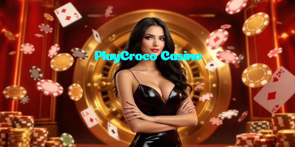 PlayCroco Casino casino presented on mobile device in Pakistan with slots and live games