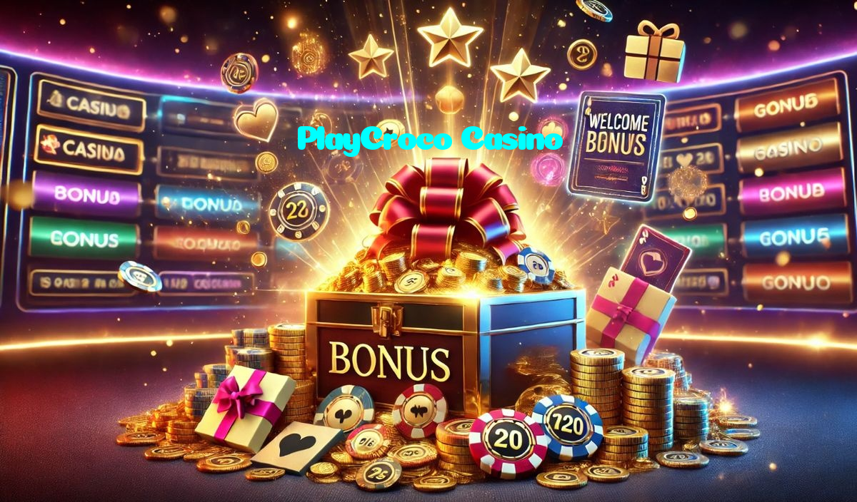 PlayCroco Casino casino presented on mobile device in Pakistan with slots and live games
